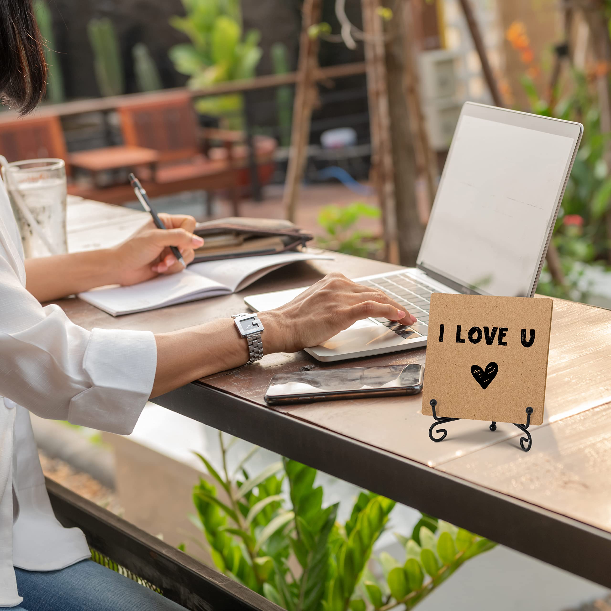 Set De Regalo Para 18 Cumpleaños - Placa De Madera En Forma De Corazón + Marcapáginas, Ideal Para Mujer (hija, Amiga)