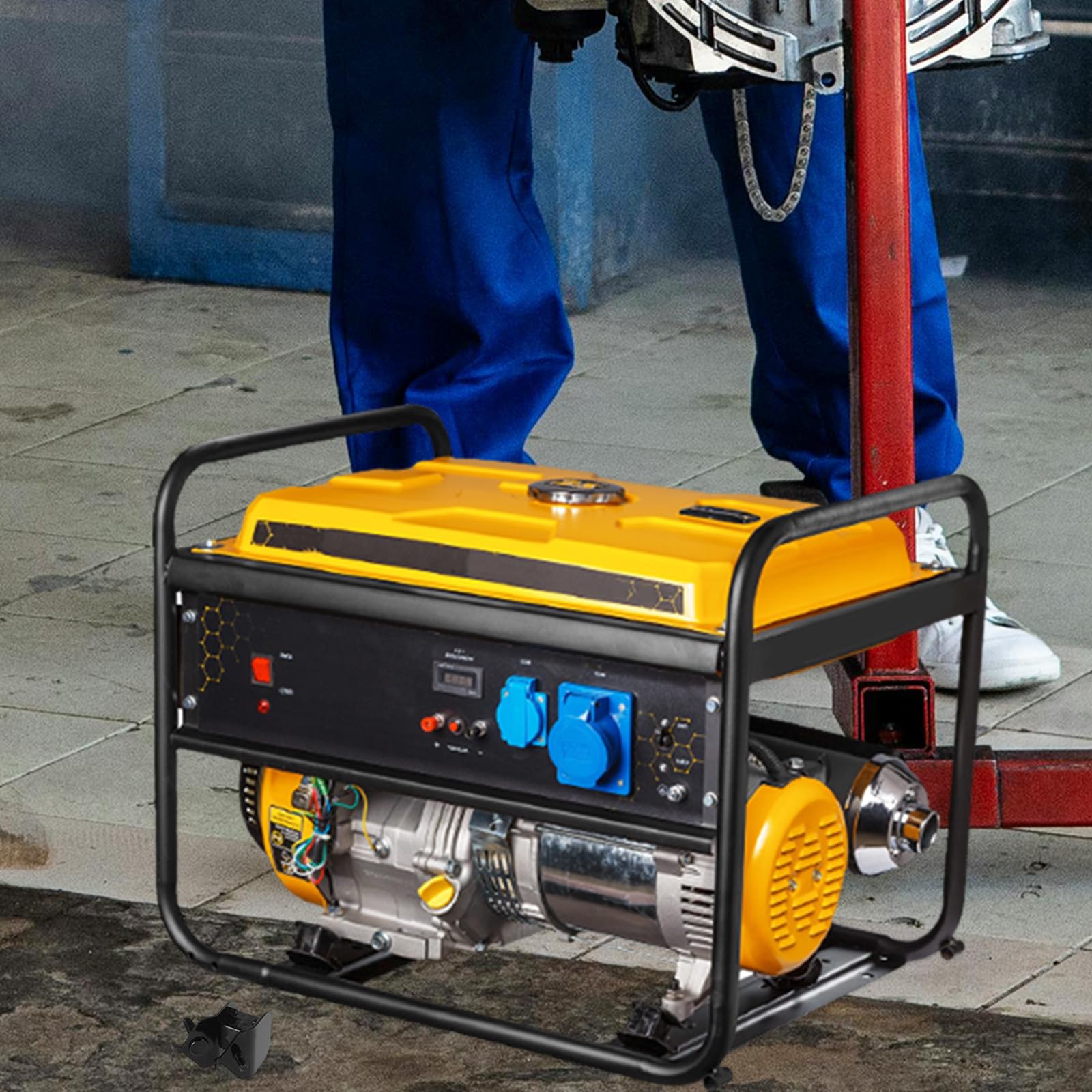 CALLARON Supporti Antivibrazione in Gomma 4 Pezzi per Motori 188f 190f Riduzione Rumore e Vibrazioni per Generatori da 2kw a 3kw