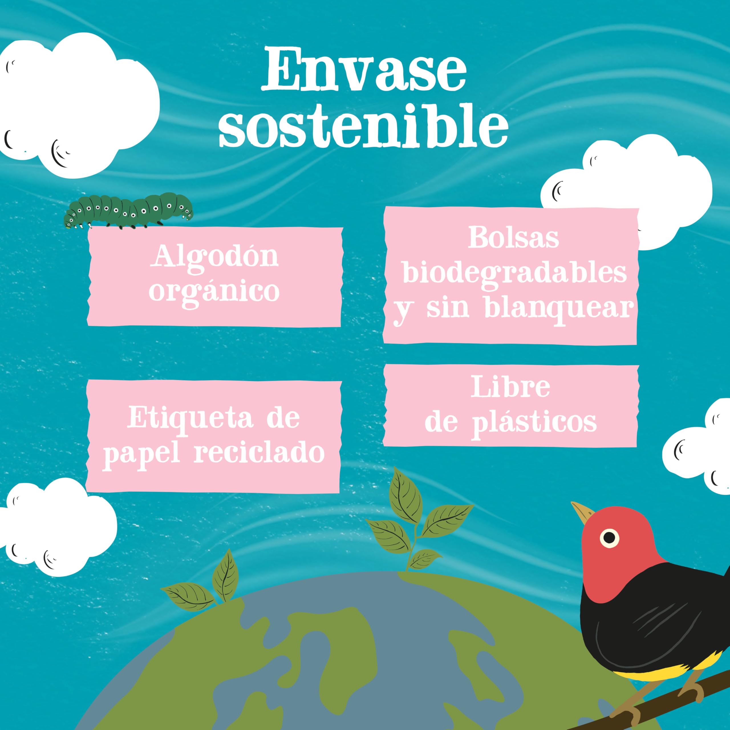 CUPPER Bolsitas de Infusiones Ecológicas Fresa y Vainilla 50 uds Sin Azúcares Añadidos Vegano