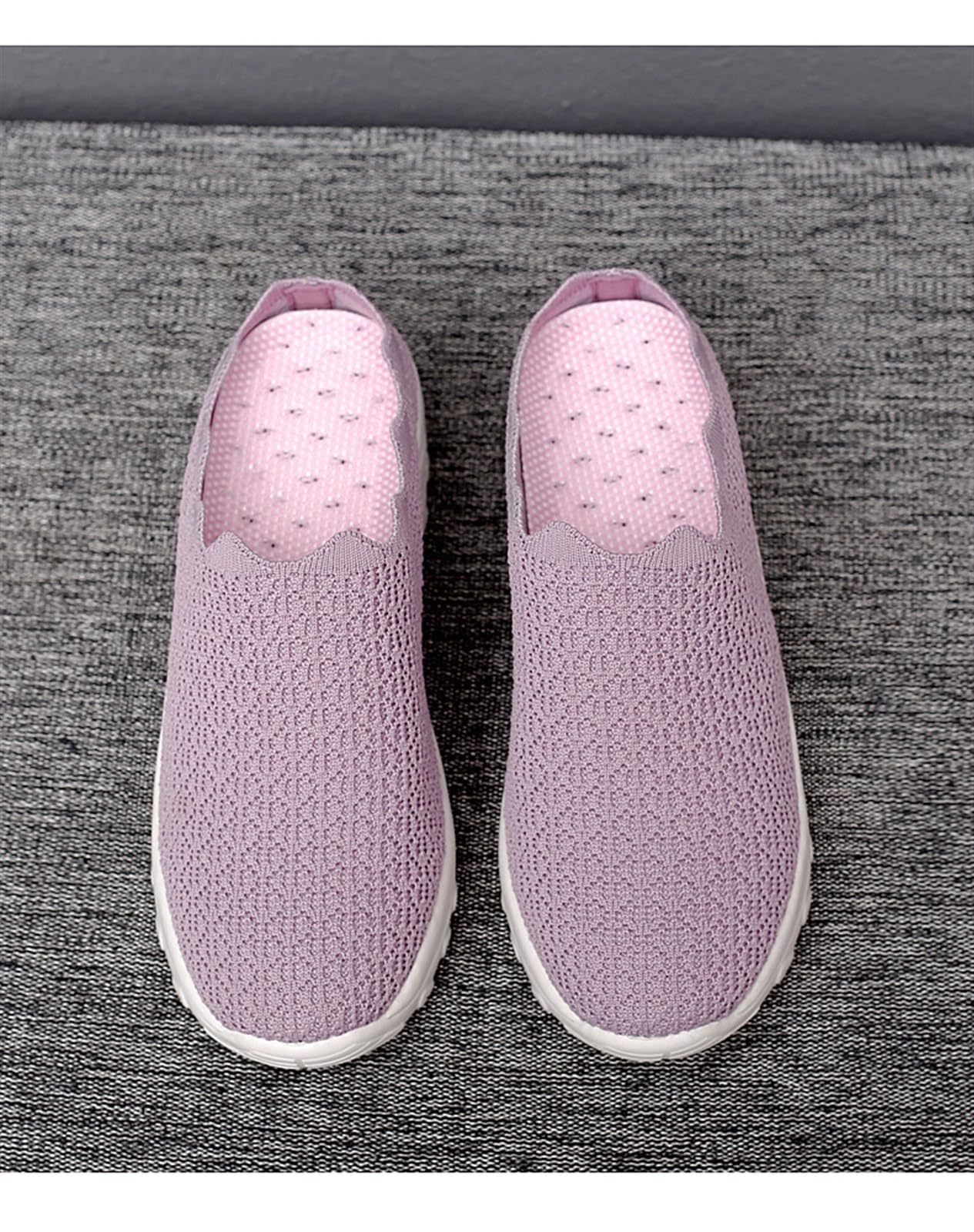 Damskie Letnie Buty Do Chodzenia Modne Kapcie Wsuwane Zewnętrzne Lekkie Duże Rozmiary 35-43 Trampki Codzienne Sandały Buty