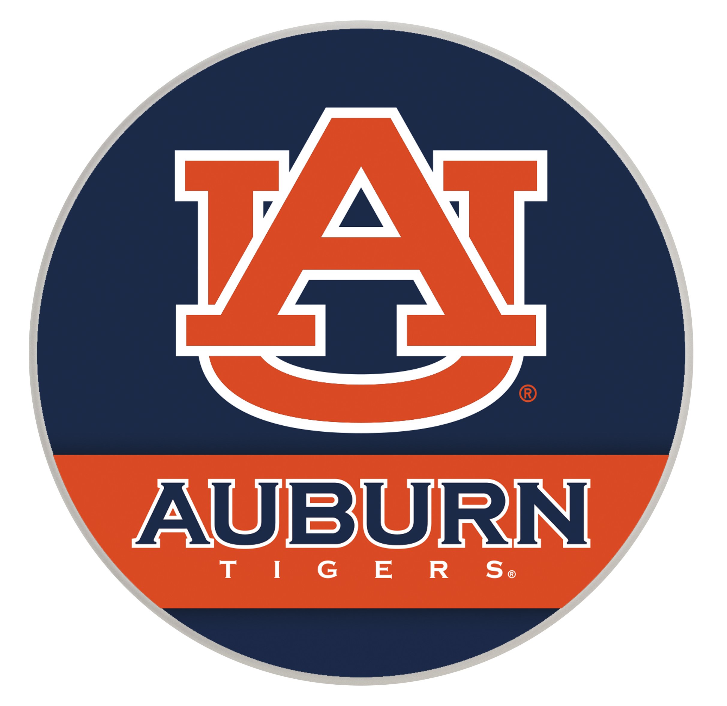 Auburn University Paper Coaster 4 Pack Officially Licensed Collegiate Product