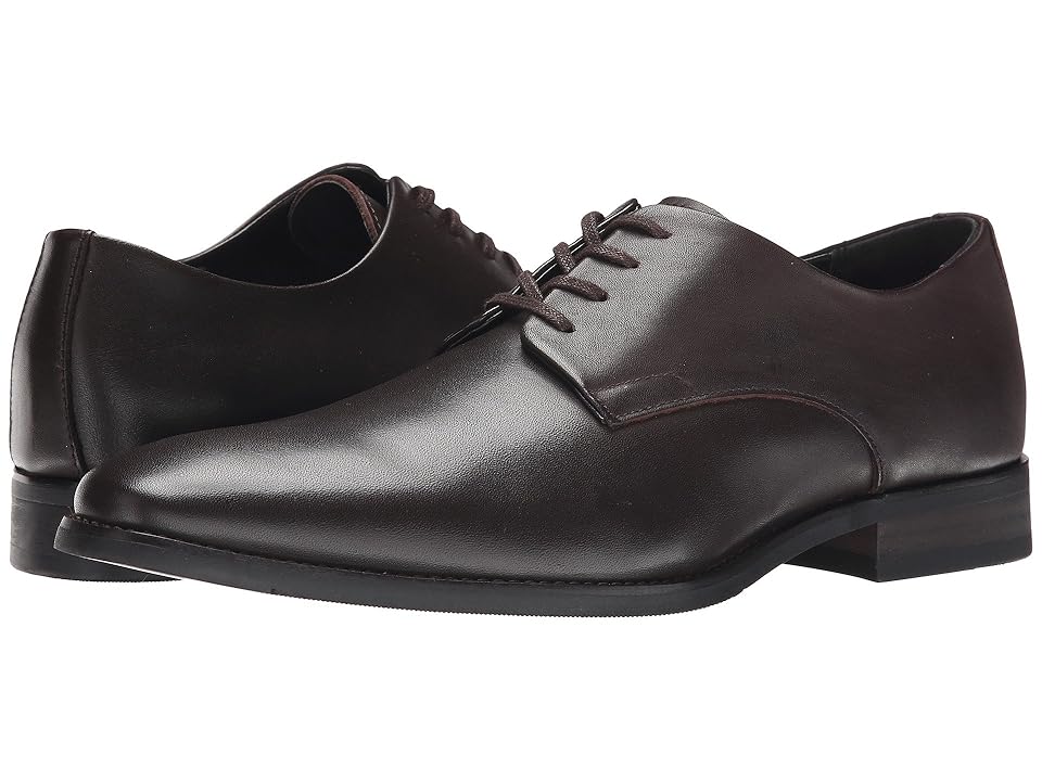 

Calvin Klein Ramses (Dark Brown Leather) Men's Lace up casual Shoes