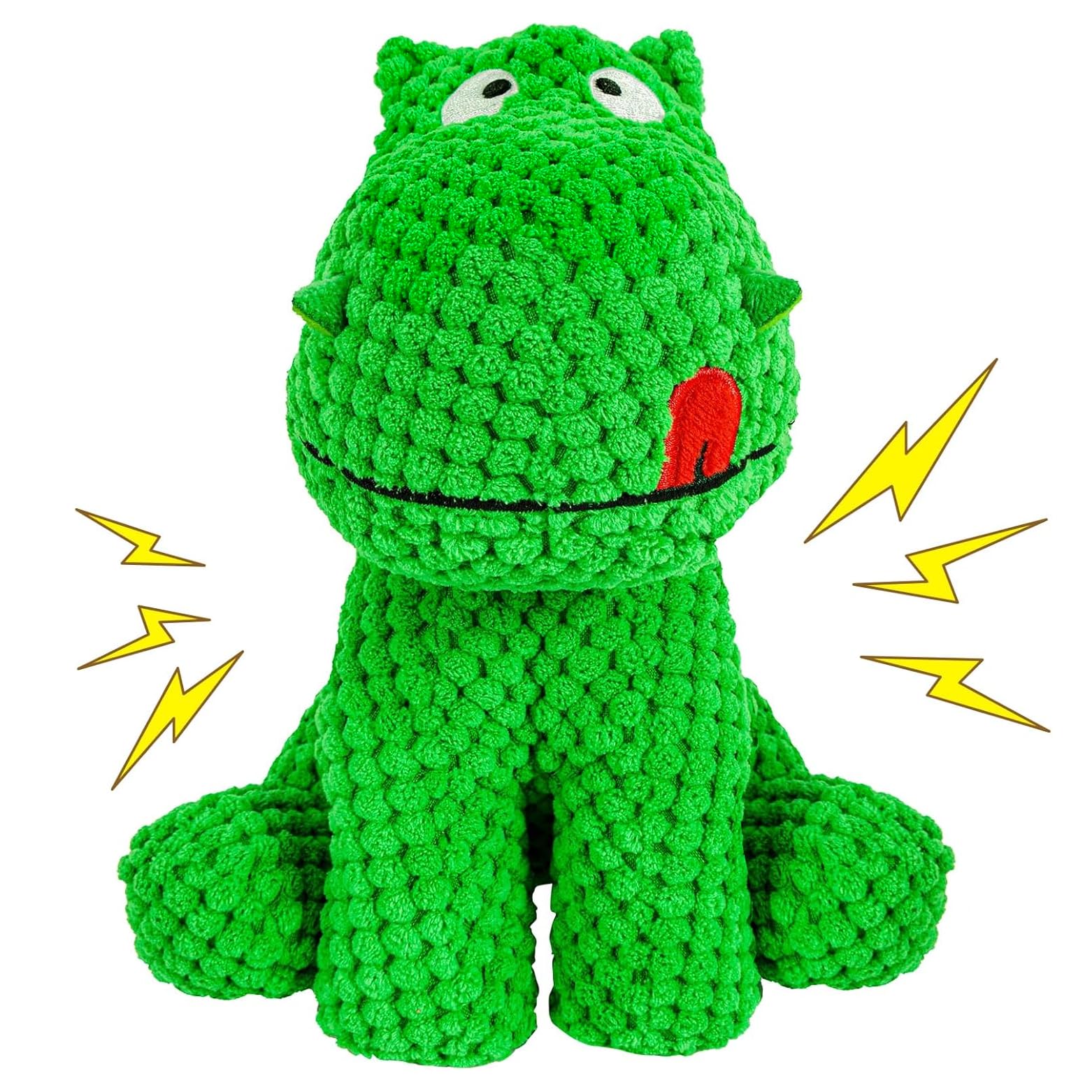 Large Squeaky Dog Toys, Plush Dog Toys to Keep Them Busy, Tough Chew Toys for Dogs, Interactive Dog Toy for Large Medium Small Dogs