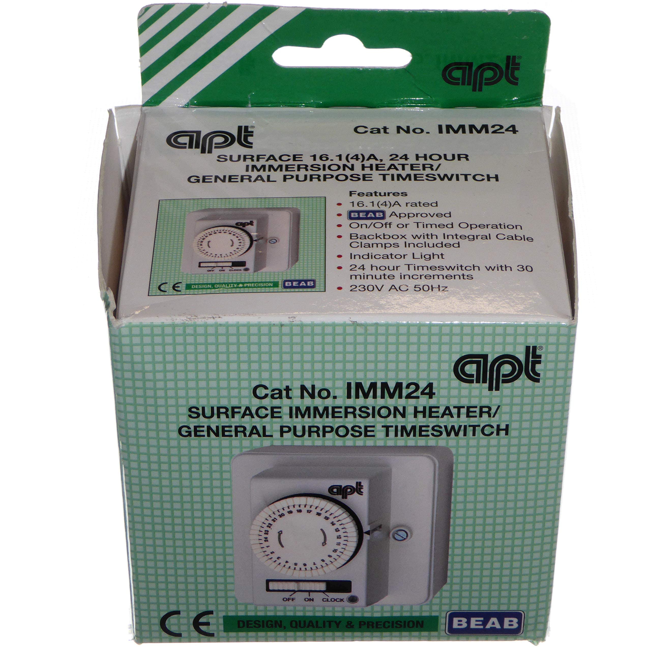 24 Hour Socket Box Mounted Timer - IMM24 : Amazon.co.uk: DIY u0026 Tools
