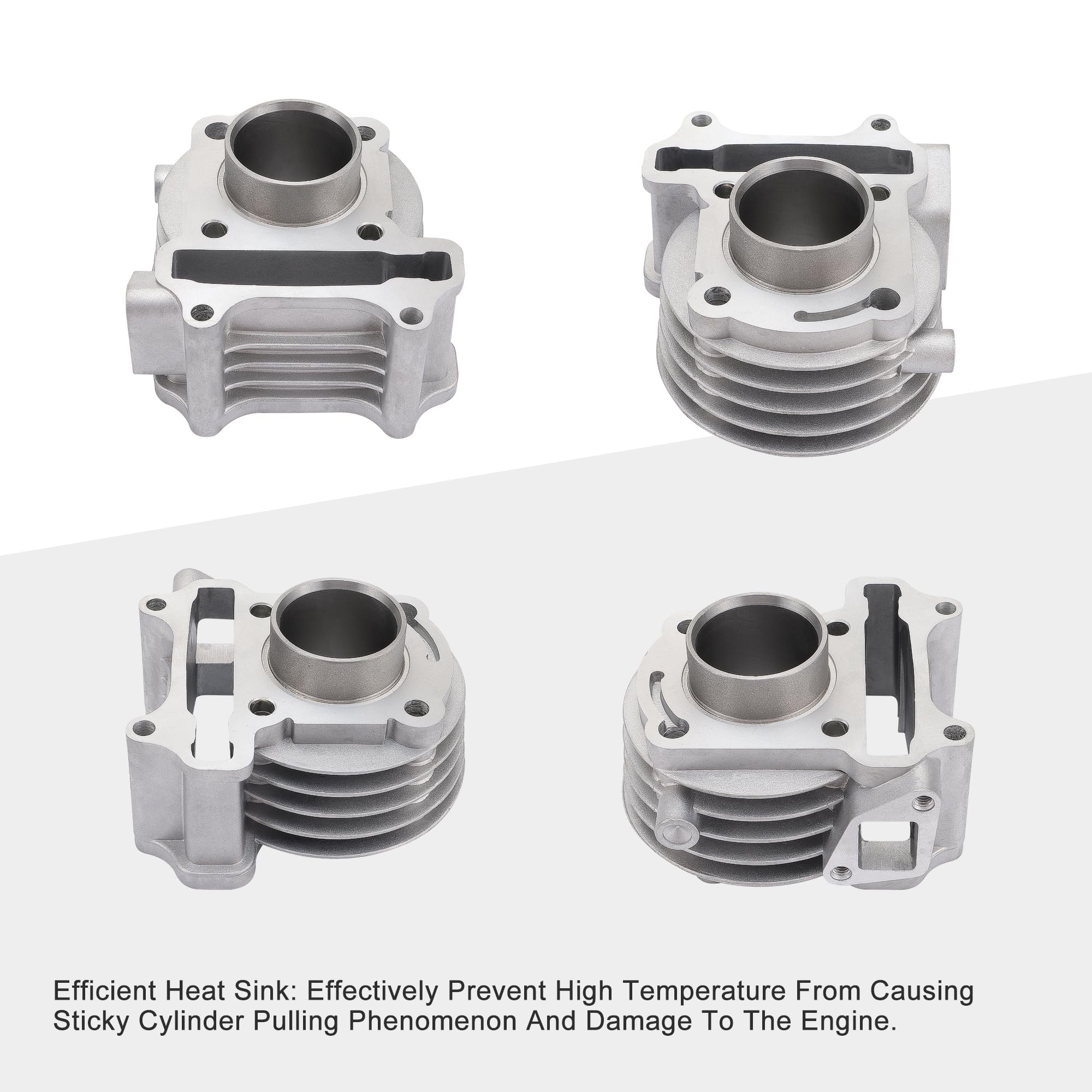 Amazon.com: GOOFIT Cylinder Kit for 4 Stroke GY6 49cc 50cc