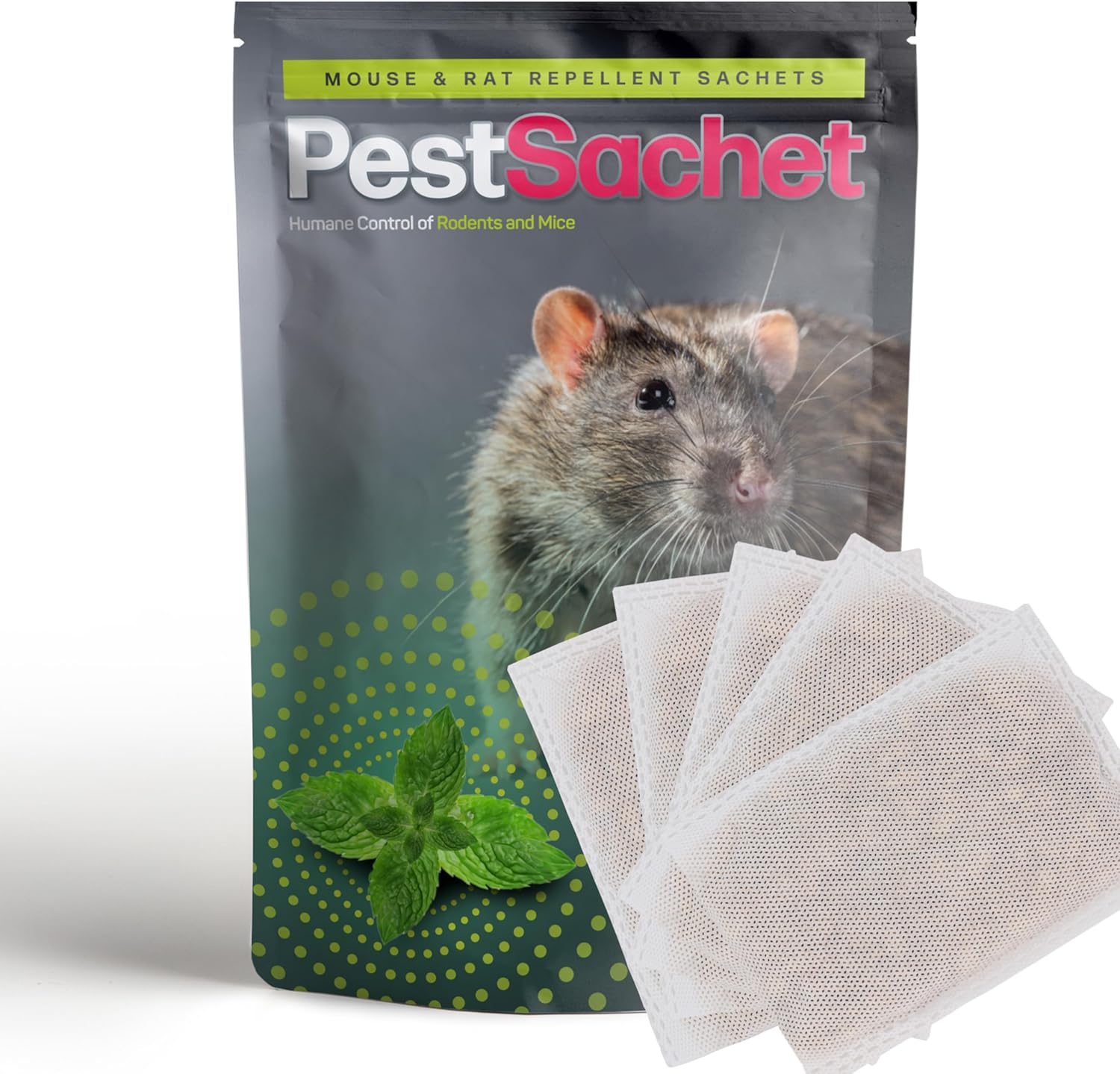 PestSachet, Mouse and Rat Repellent Sachets, Peppermint Oil Sachets