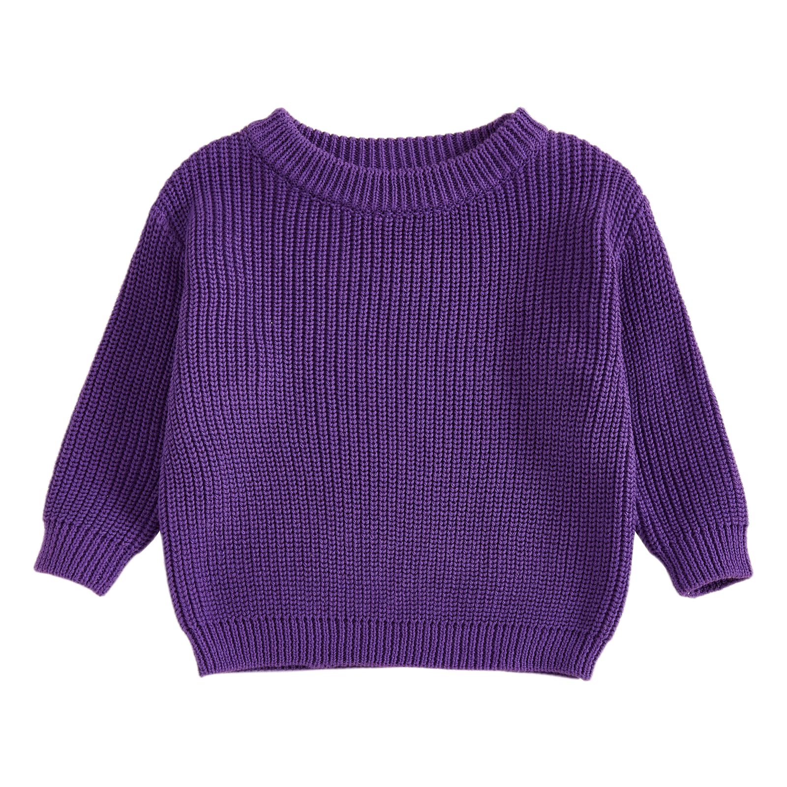 LSFYSZD Toddler Baby Girls Boys Halloween Pumpkin Sweaters Long Sleeve Crew Neck Winter Warm Knitwear Pullover Jumpers Top — view 149