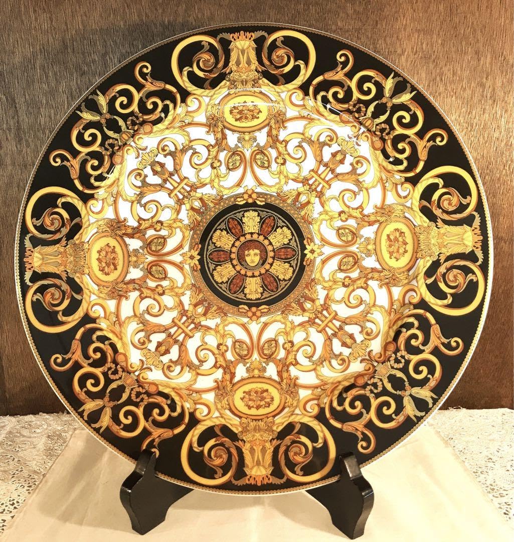 VERSACE ベルサーチ× ローゼンタール メデューサ プレート　31cm ROSENTHAL x メデューサ 31cmプレート VERSACE ベルサーチ× ローゼン