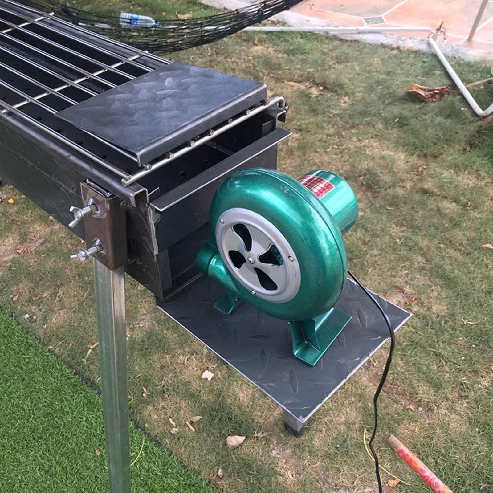 Salida de soplador Soplador de fragua de herrero eléctrico, soplador de fragua de coque o carbón (30W/40W/60W/80W/100W/150W) (150w)