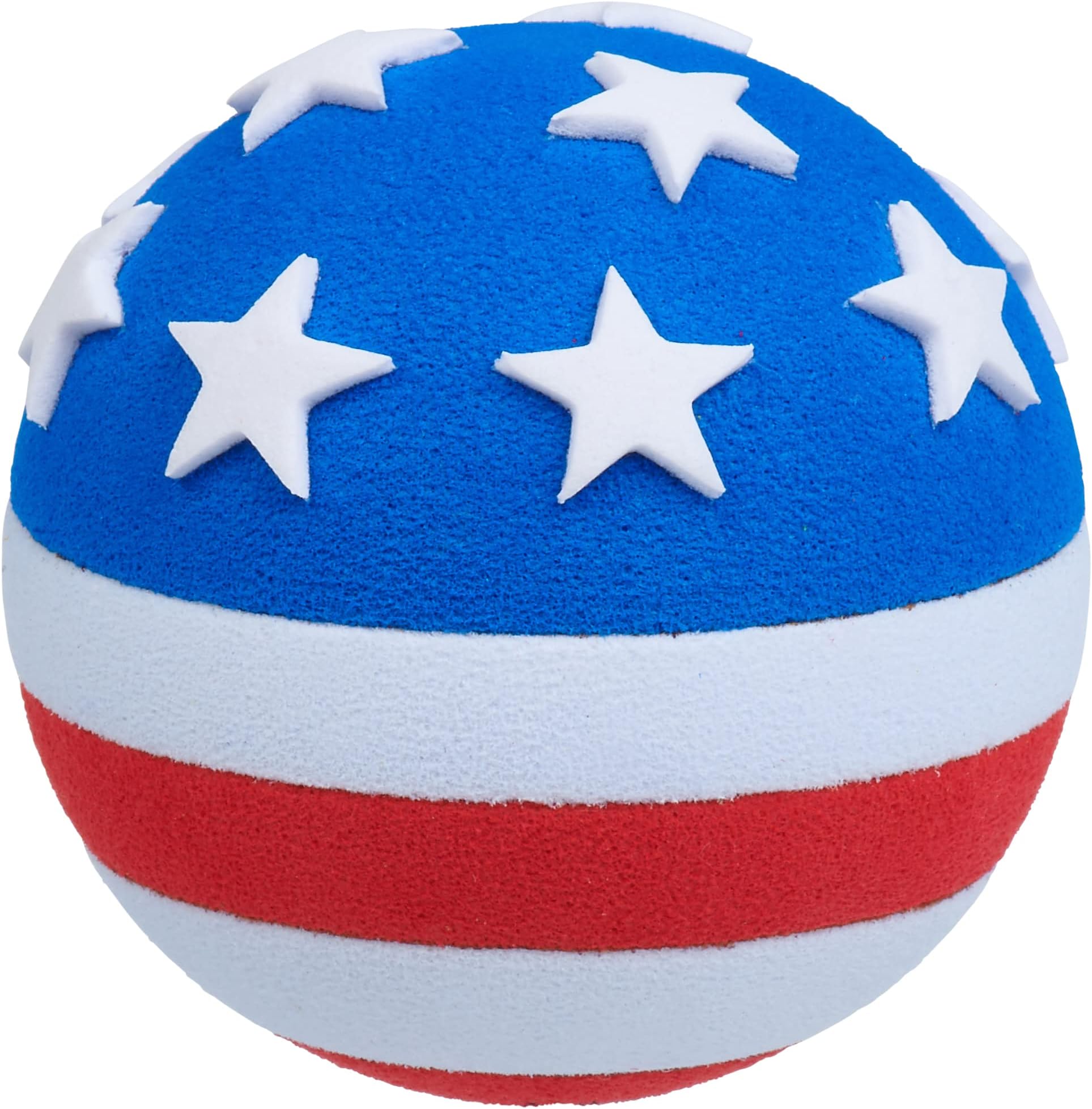 USA Patriotic American Flag Car Decor Antenna Ball Topper Auto Accessory - Fits Thin Style Antenna