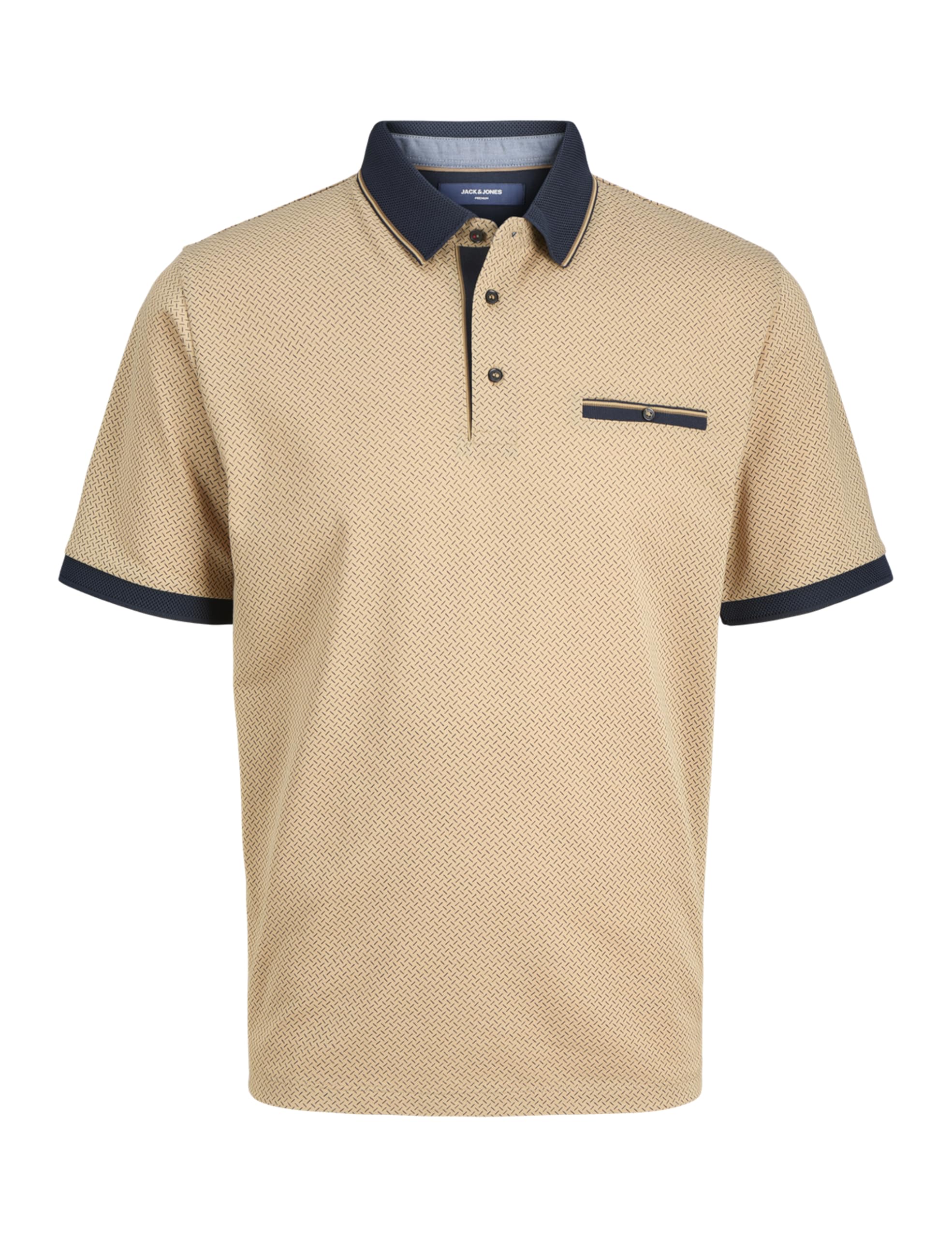JACK & JONES Jprbluhubo Polo Ss Prau25, lark, L