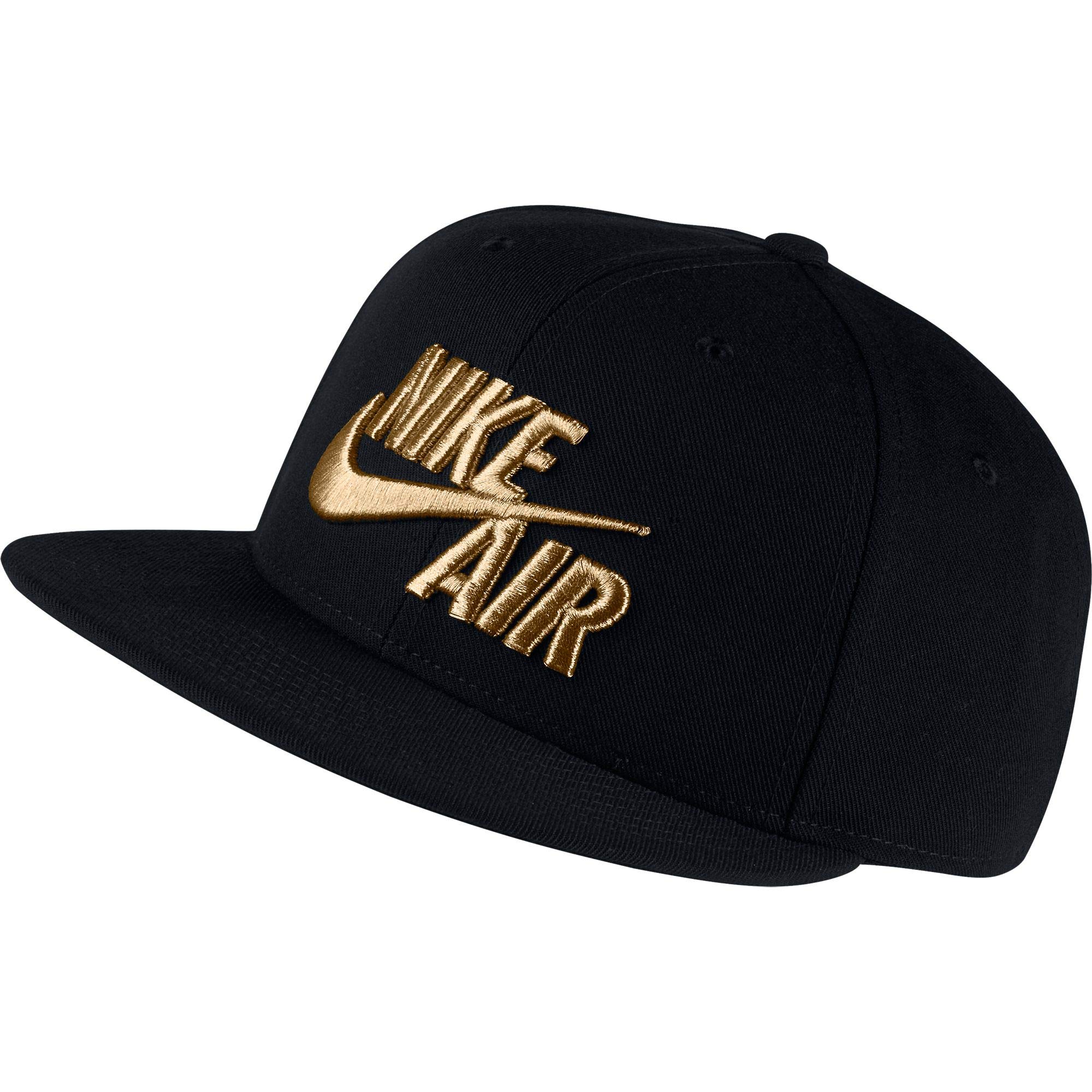 Nike Mens Air True Snapback Hat Black Metallic Gold Desertcart INDIA