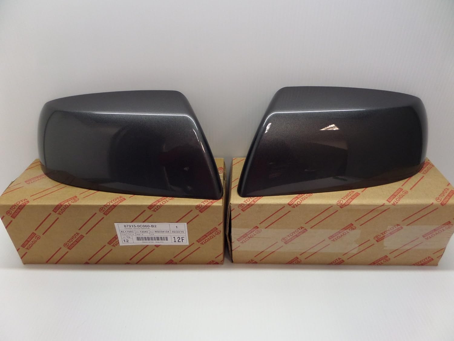 Toyota Tundra 2011-2020 Magnetic Gray Mirror Covers Kit Genuine OE OEM