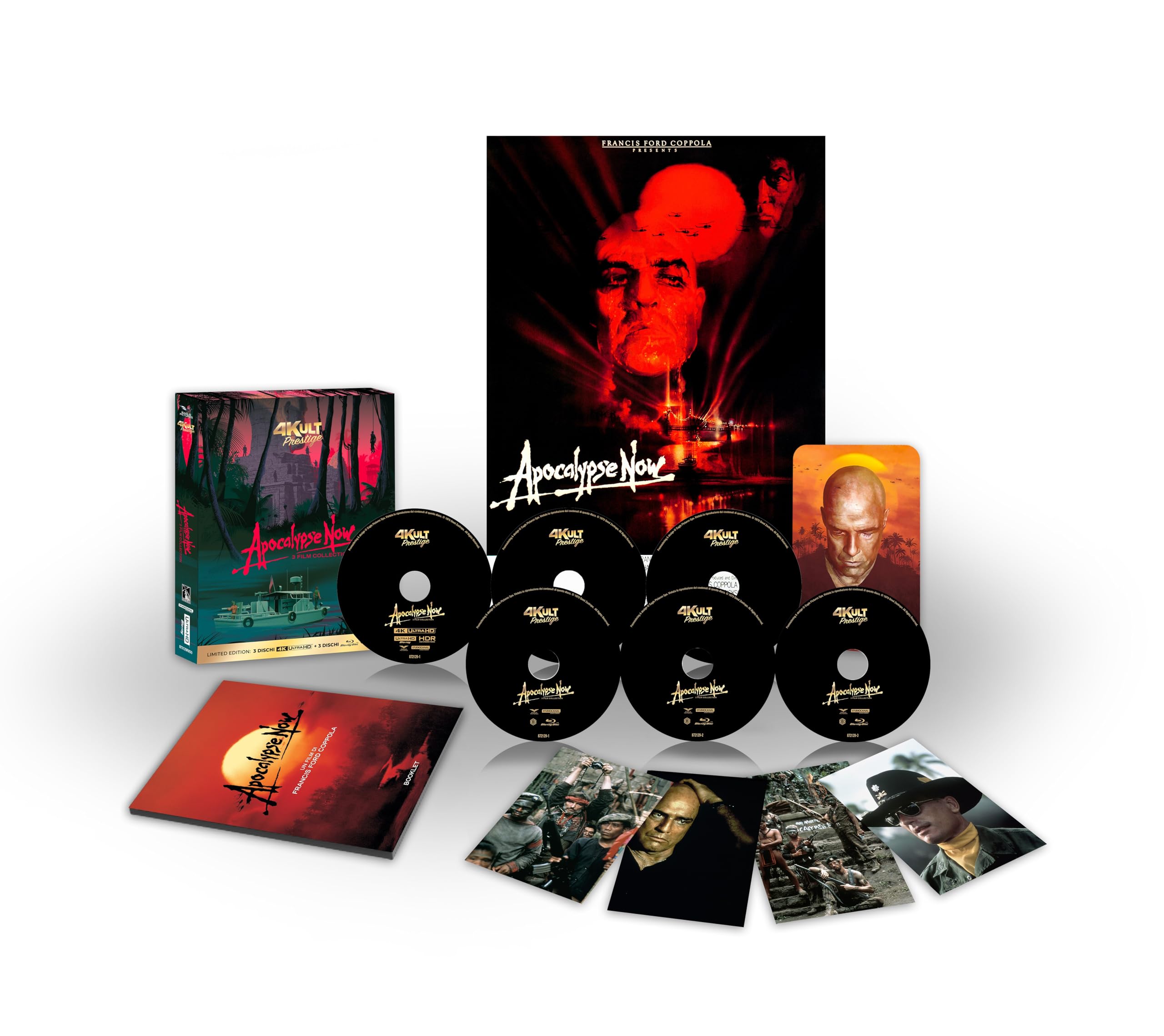 Apocalypse Now "4Kult Prestige" (3 4K + 3 Bd)