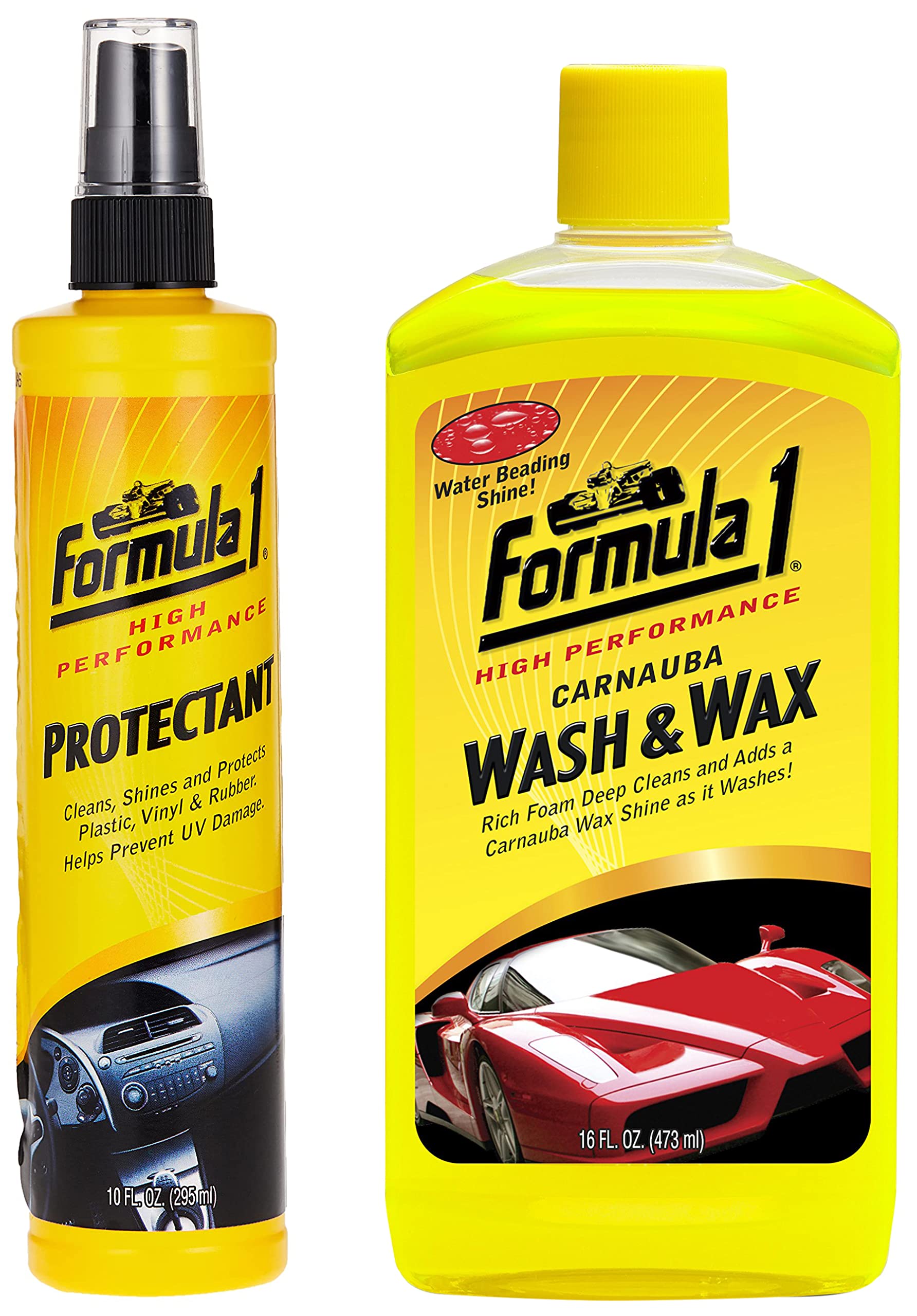 Formula 1 Wash & Wax Shampoo and Protectant Combo-picture-12