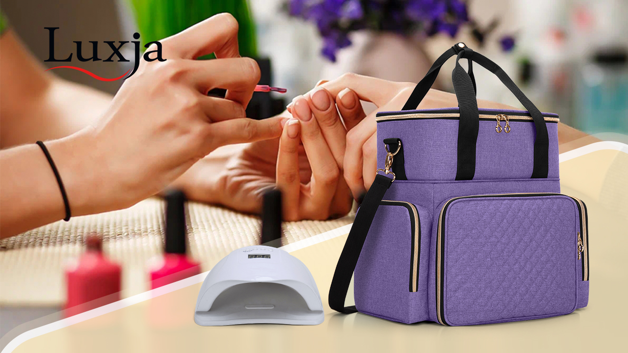 Amazon.com : LUXJA Nail Polish Organizer Holds 70 Bottles and a