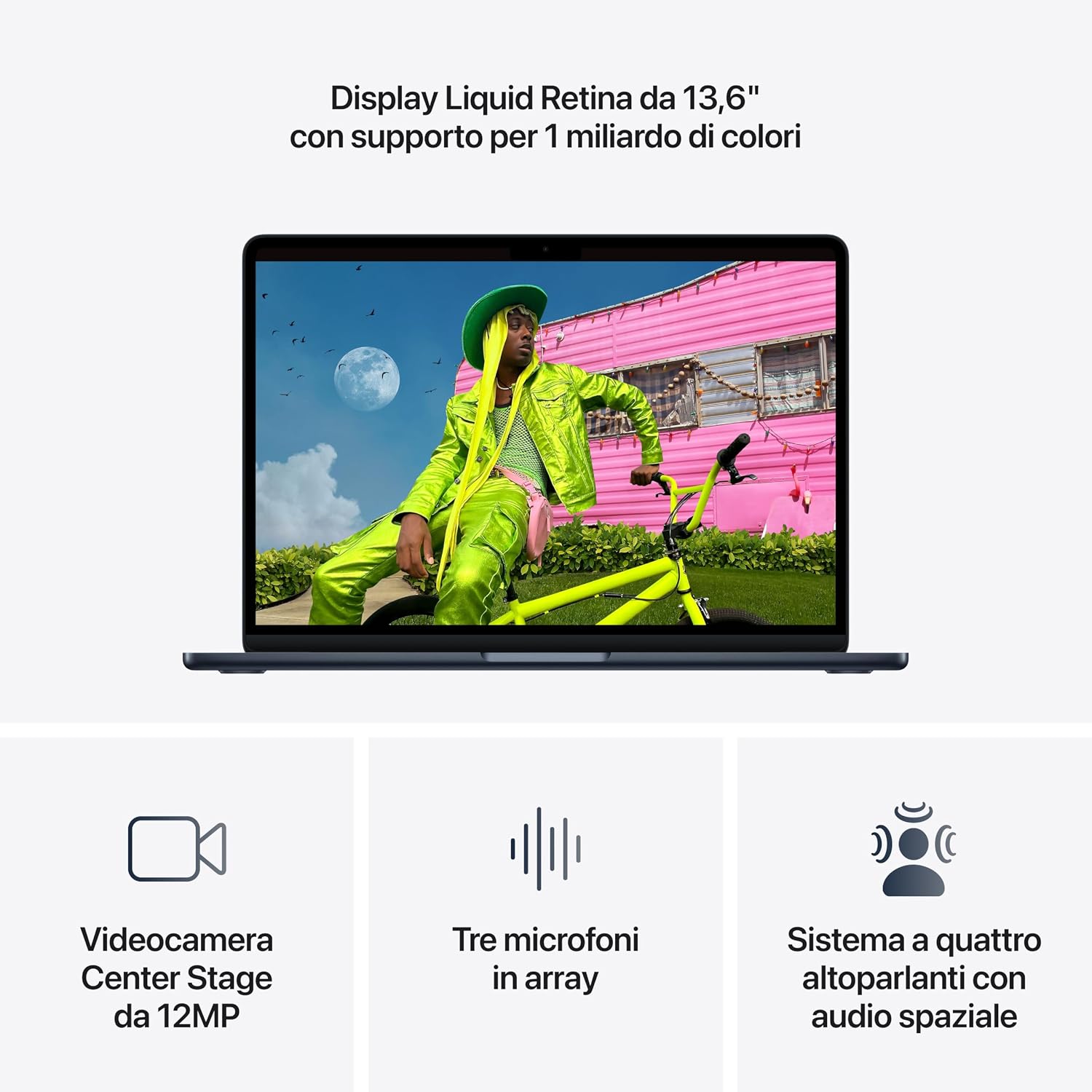 MacBook Air 13'' con chip M5: progettato per lÔÇÖAI - Notebook - Immagine 2