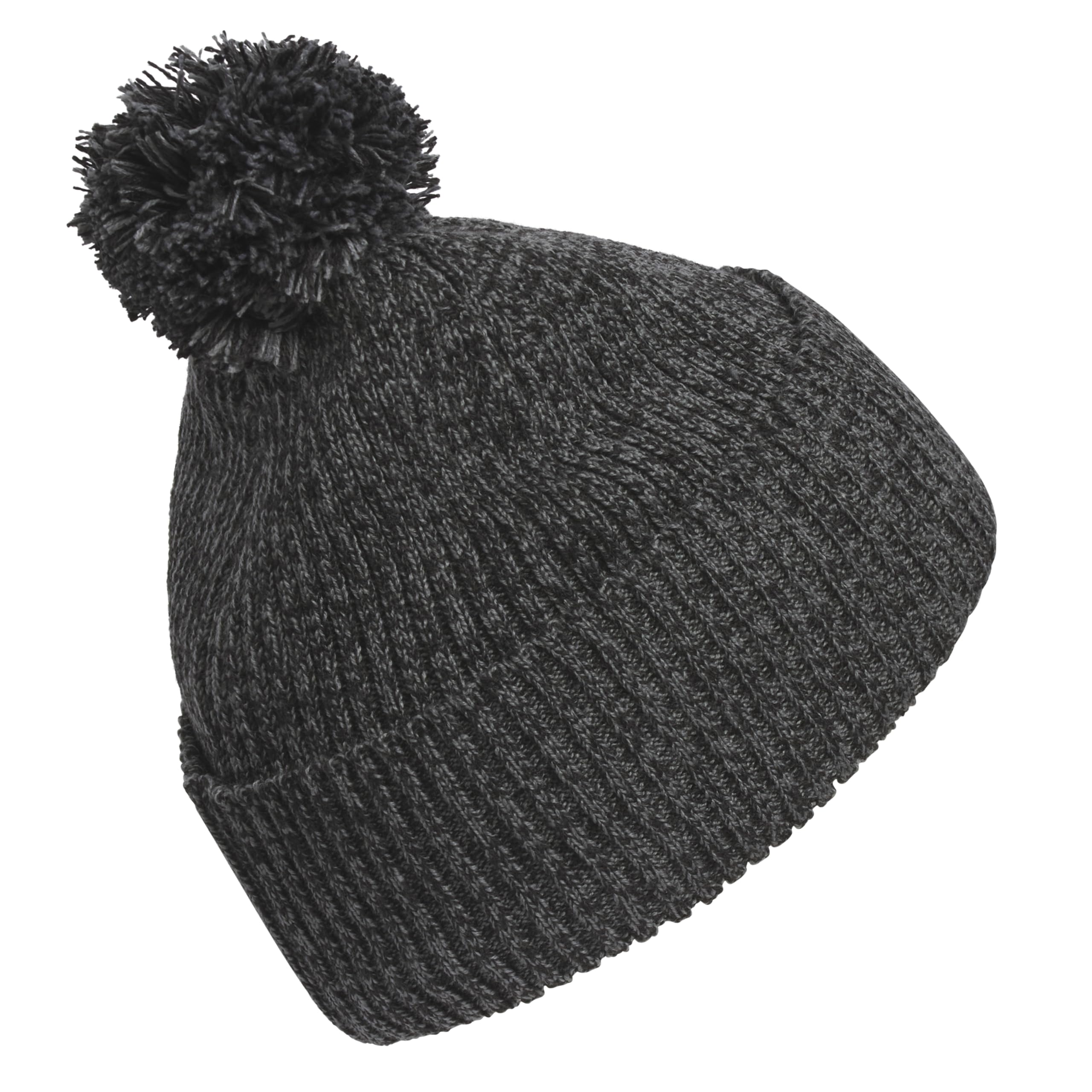 adidas Recon Ballie Pom Tall Fit Fold Beanie Warm Fleece-Lined Double Layer Cuffed Style - Sombrero de Copa Baja Hombre