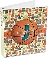 Vista 4 de Carpeta personalizada de baloncesto con 3 anillas, 1 pulgada, multicolor