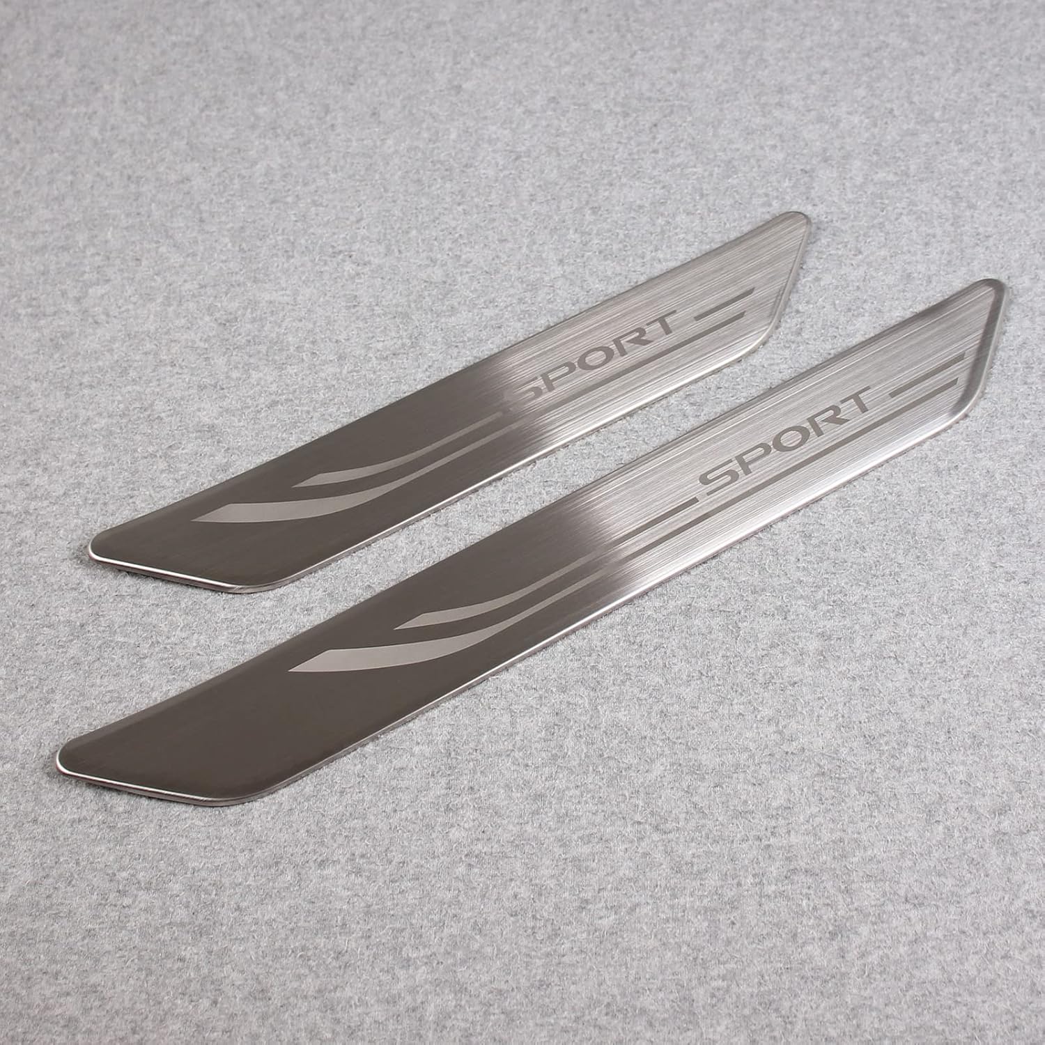 Beautost Fit for Lexus RX RX350 RX350h RX500h F Sport 2023 2024 2025 2026 Outside Door Sill Scuff Plate Guard Cover Trims (Silver)