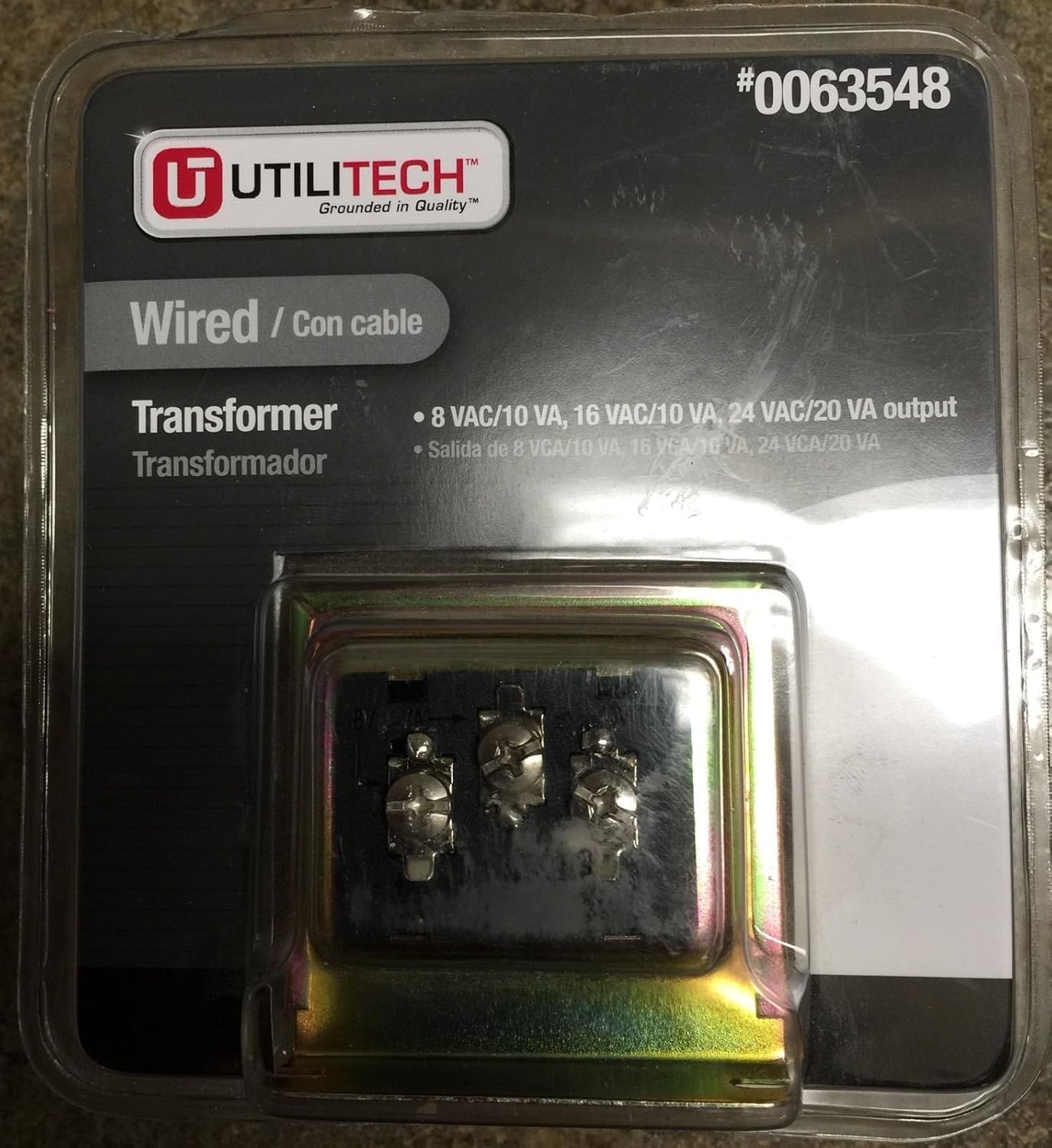 Utilitech Wired Transformer #0063548