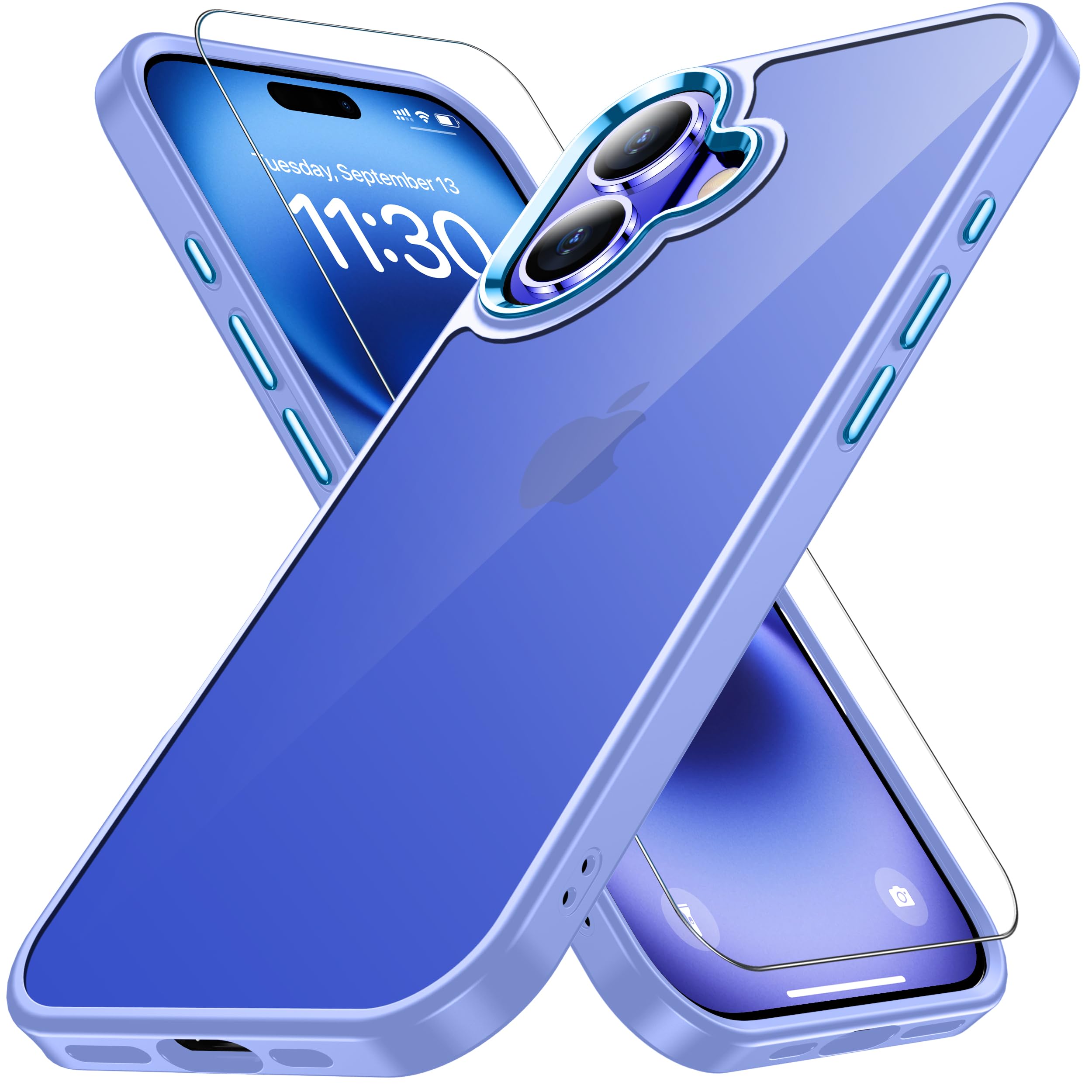 【値下コメ即B】 ★美品★iPhone16e ケース②個付き!!【説明欄必読】 Amazon.co.jp: iPhone16 用 ケース ペールパープル 耐衝撃 ガラス
