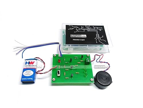 INSIGNIA LABS - Indicador de nivel de agua y kit de alarma de desbordamiento Proyecto - Proyecto de colegio escolar electrónico