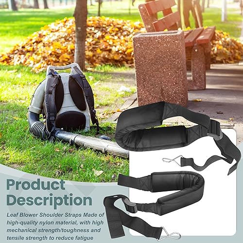 Miniatura 6 de Ohoho Paquete de 2 correas de hombro 511758401 para soplador de hojas para RedMax EBZ8500RH EB4401 EB4300 EBZ8500 EBZ8050RH EBZ8001RH EBZ8001