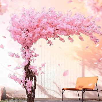Artificial Cherry Blossom Tree, Artificiales para Decoracion, for Home Festival Party Christmas - Indoor and Outdoor Use