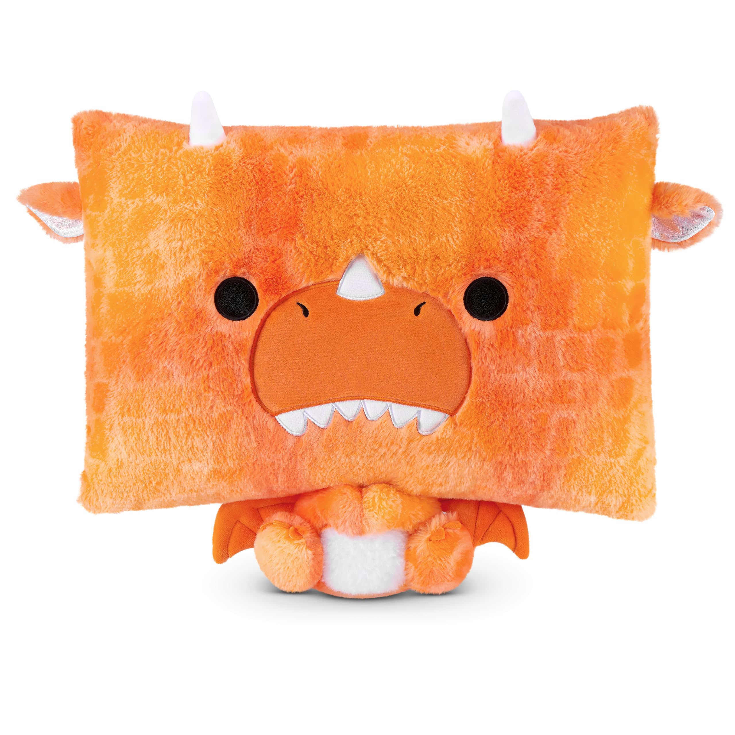 Pillow Peeps Series 1 Assorted Plush Pillow (Dinosaur) by ZURU Featuring Cuddly Squishy Comfort, Ultra‑Soft Materials, Adorable Characters, Perfect Snuggle Pal for Naps, Bedtime, and All Ages 0+