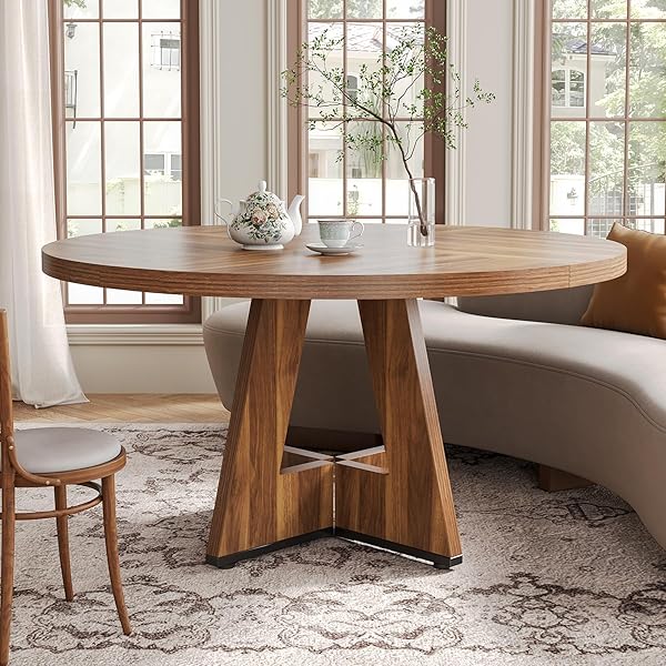 Timeless Round Pedestal Dining Table