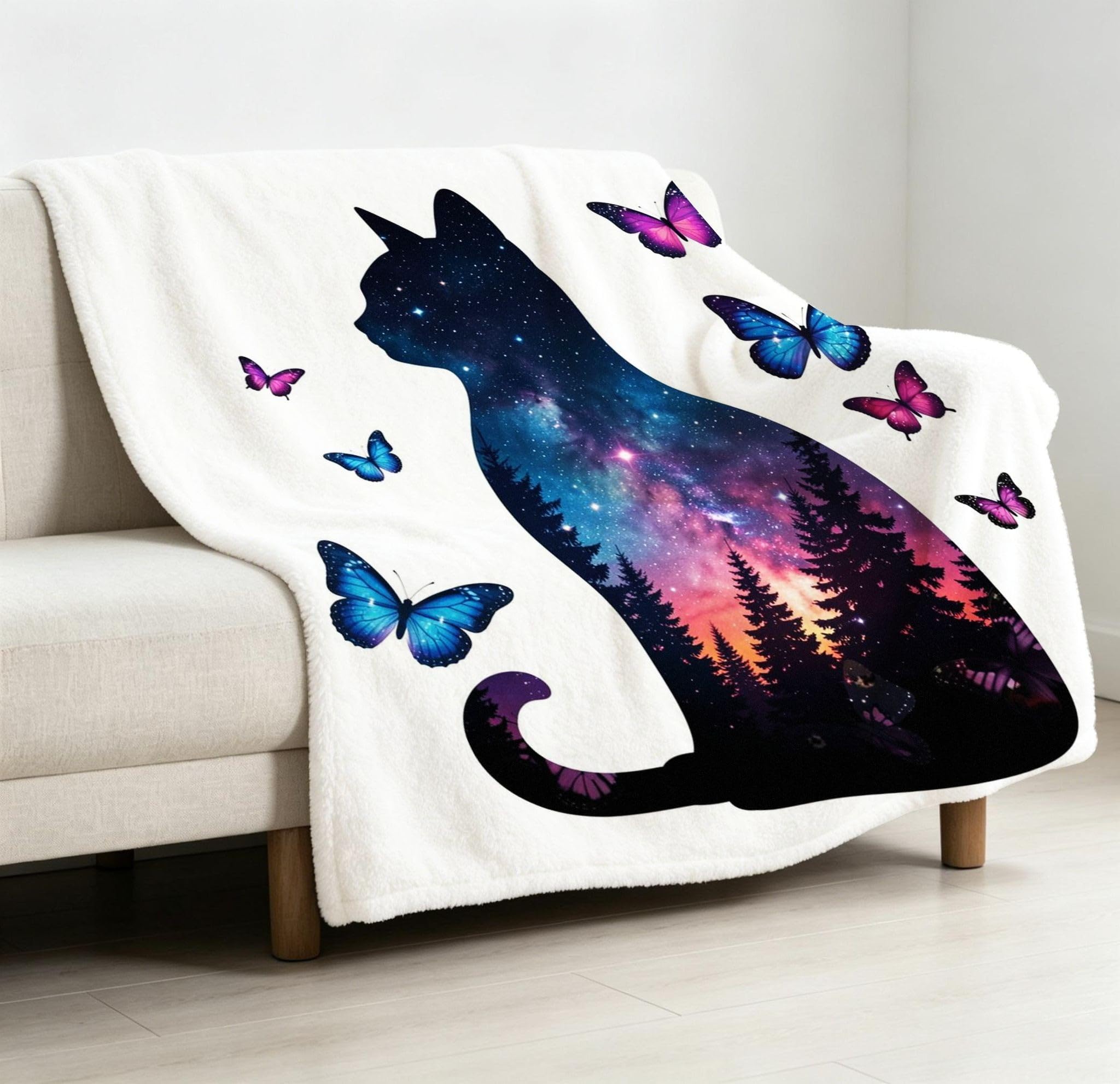 Manta Entretiempo Grande, Cuadro Azul, 220x240 cm, AQ9065