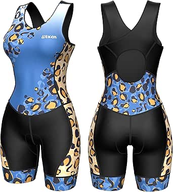 Amazon.com: Wixen Women Race Back Hole Triathlon Suit Women Race Swim ...