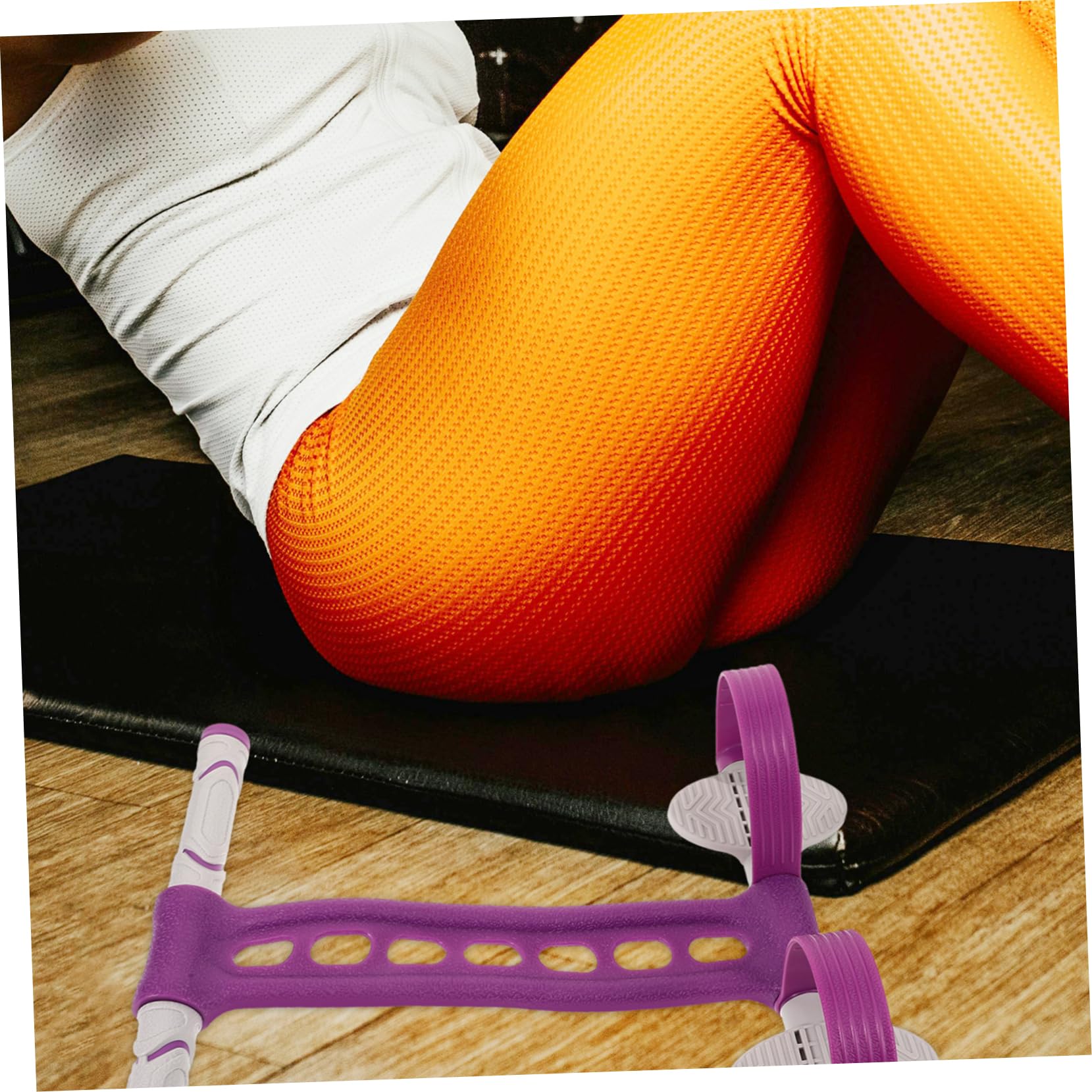 Cuerda para Tirar del Pedal de Yoga Púrpura, TPR Abs