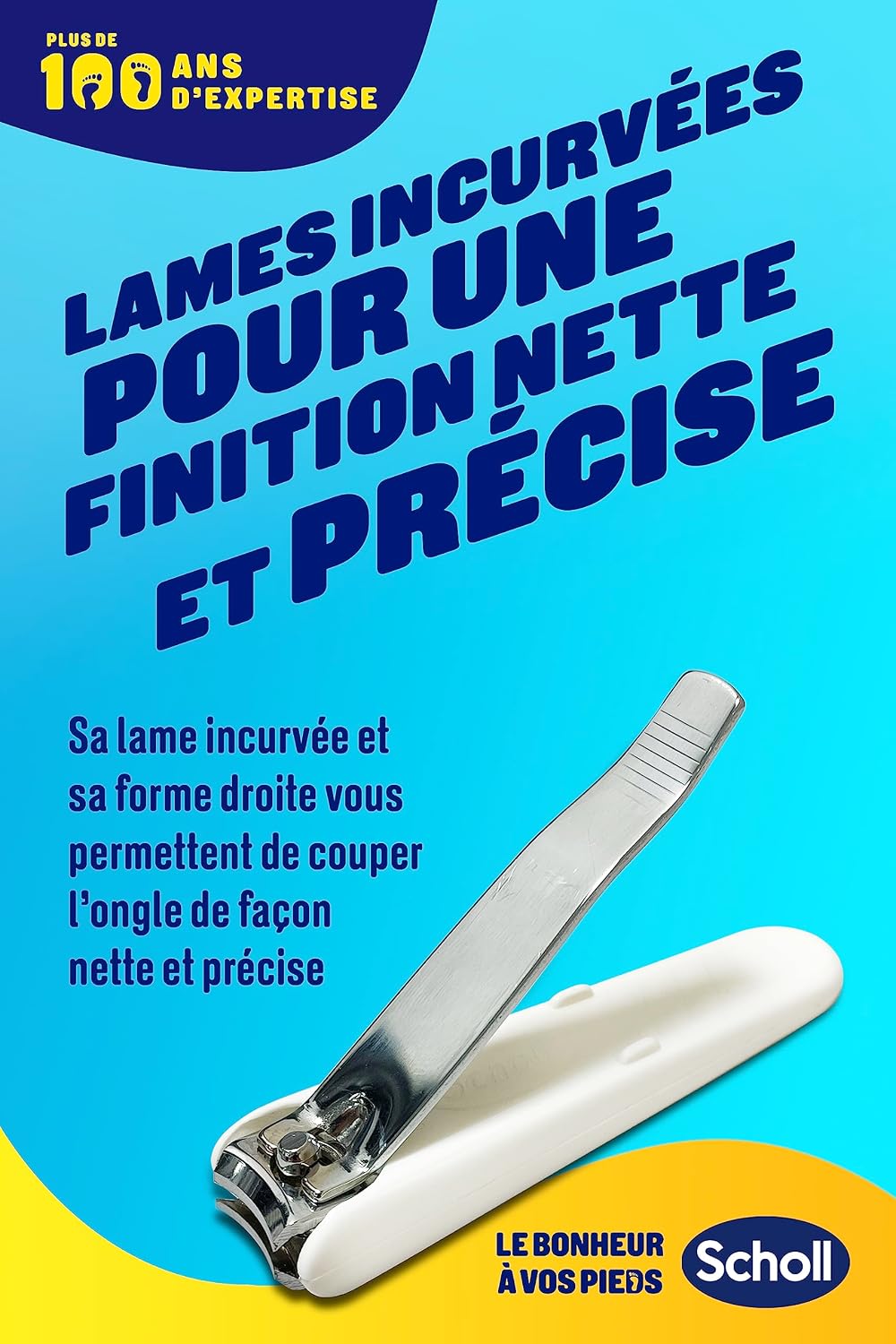 Scholl Nail Clipper for Hard and Thick Toenails