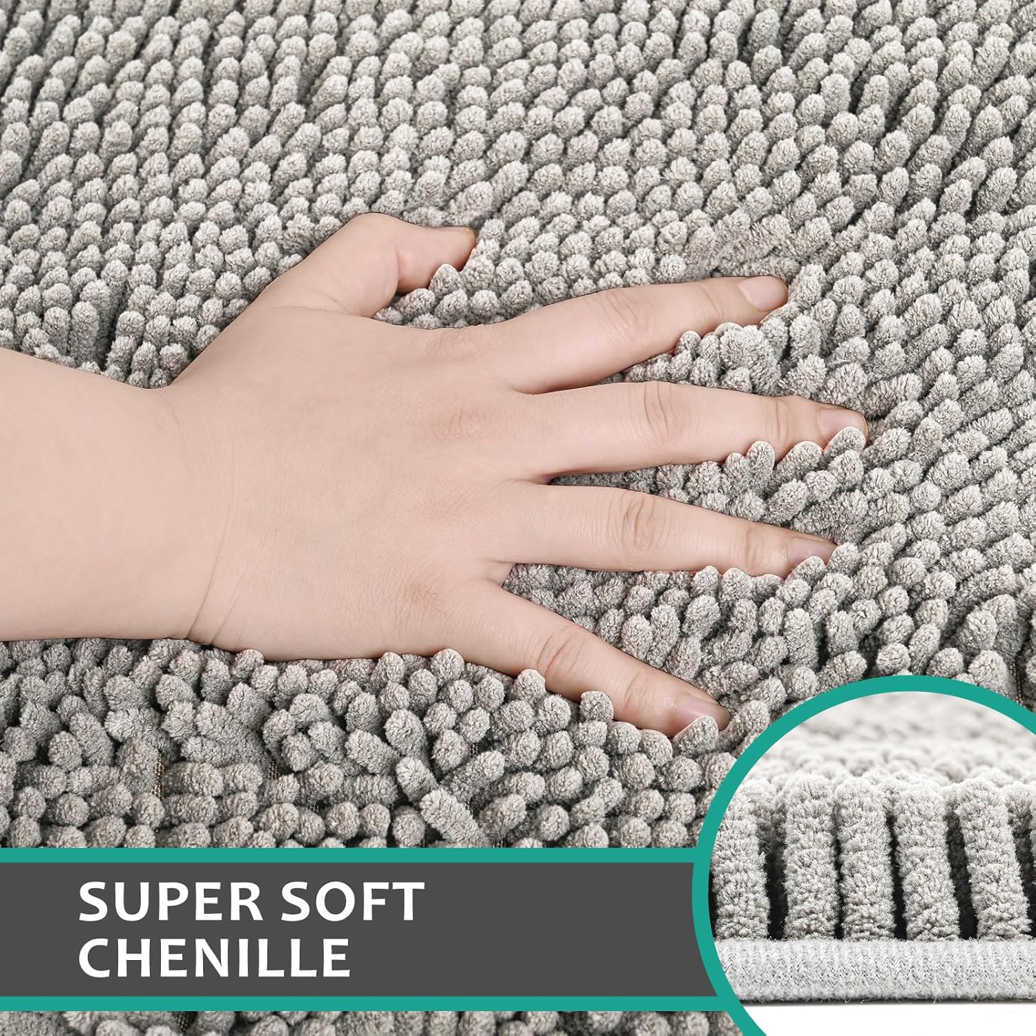 review Washable Soft Microfiber Mud Mats for Dogs Large, Dirt Trapper Dog Rugs for Muddy Paws, Absorbent Dog Door Mat Indoor for Muddy Paws, Non Slip Mud Mat for Dogs, Dog Rugs for Home Entrance