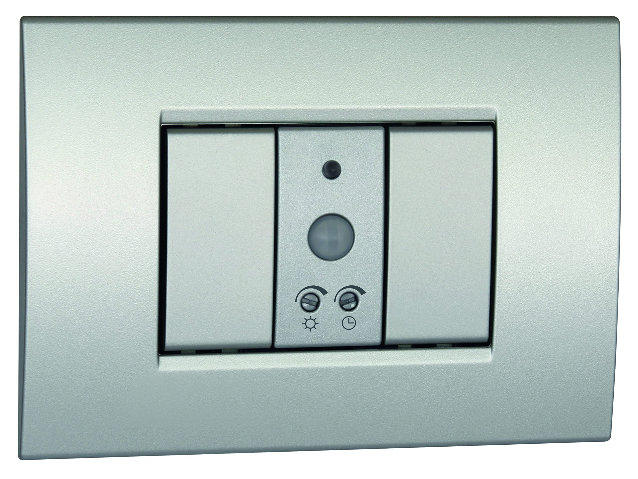 VEMERVE765200 Sens IR Motion Detector with Installation on flush-mounted boxes, 230 V, Silver Tech