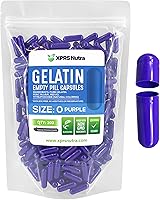 Vista 54 de XPRS Nutra Cápsulas vacías de tamaño 0 – 1000 cápsulas vacías de gelatina – Pastillas de relleno de cápsulas de bricolaje – Cápsulas de gel