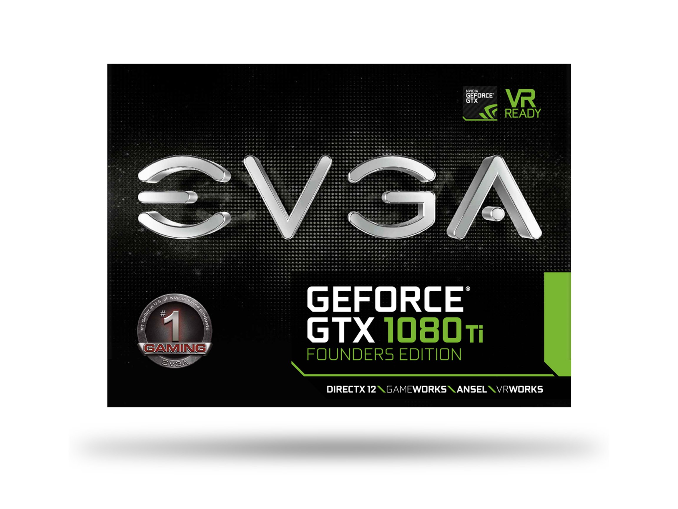EVGA GeForce GTX 1080 Ti Founders Edition Gaming, 11 GB GDDR5X, LED, DX12 OSD Support (PXOC) schede grafiche 11G-P4-6390-KR