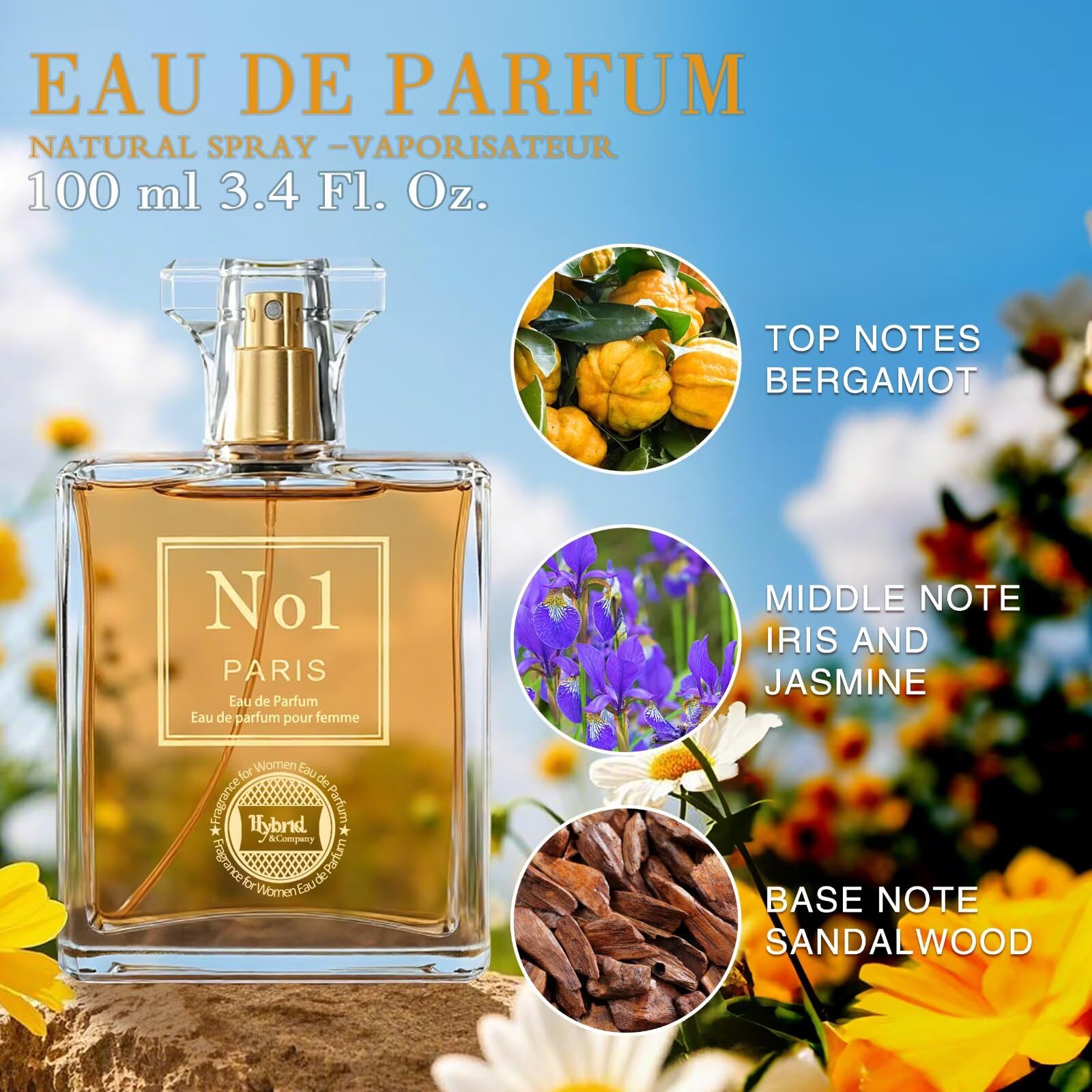 Amazon.com : Hybrid & Company No1 Paris Women Romantic and Sensual