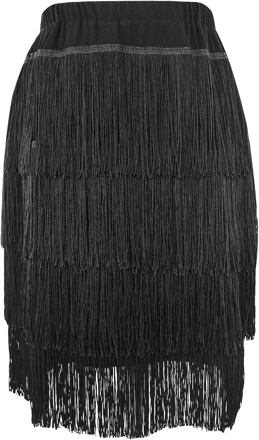 Aivtalk Belly Dance Hip Skirt Belly Dance Costume Fringe Ballroom Latin Salsa Tango Skirt Sexy Split Leg Shorts Skirt