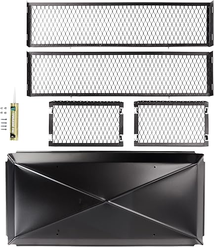 Miniatura 7 de HGB172910 Tapa de chimenea multicombustible, 17" x 29" x 10" de altura, acero galvanizado