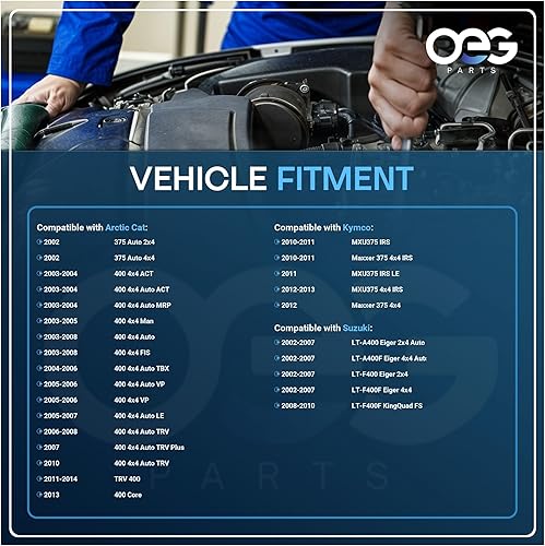 Miniatura 4 de Nuevo arrancador compatible con Arctic Cat ATV 375CC 400CC 3545016, 3313719, 3545016, 31210PWB1900, SM14241, 3110038F00, SMU0297, 41054068