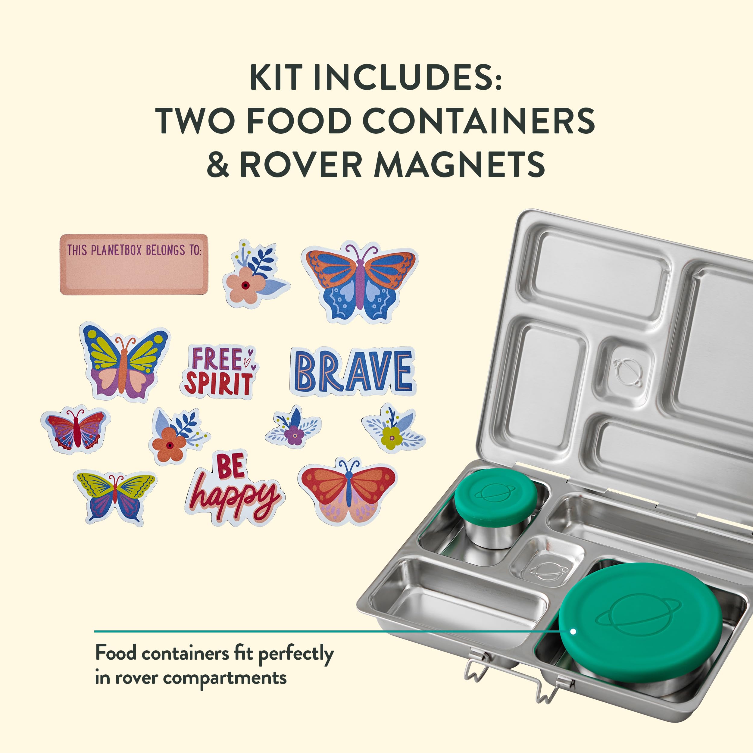 Amazon.com: PlanetBox Rover Stainless Steel Bento Box Style Lunch