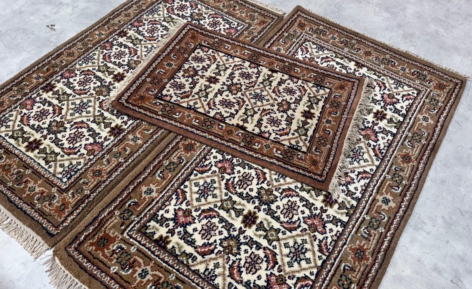 Tappeto annodato a mano Lana 70 x 140 cm wi_146281962942_2