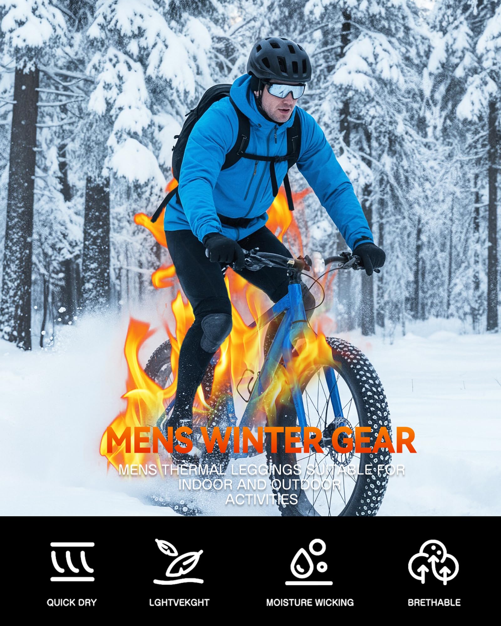 Boyzn Paquete de 2 Pantalones Deportivos de Compresión para Hombre, Mallas de Capa Base Activa Leggings de Entrenamiento y Correr con Bolsillos
