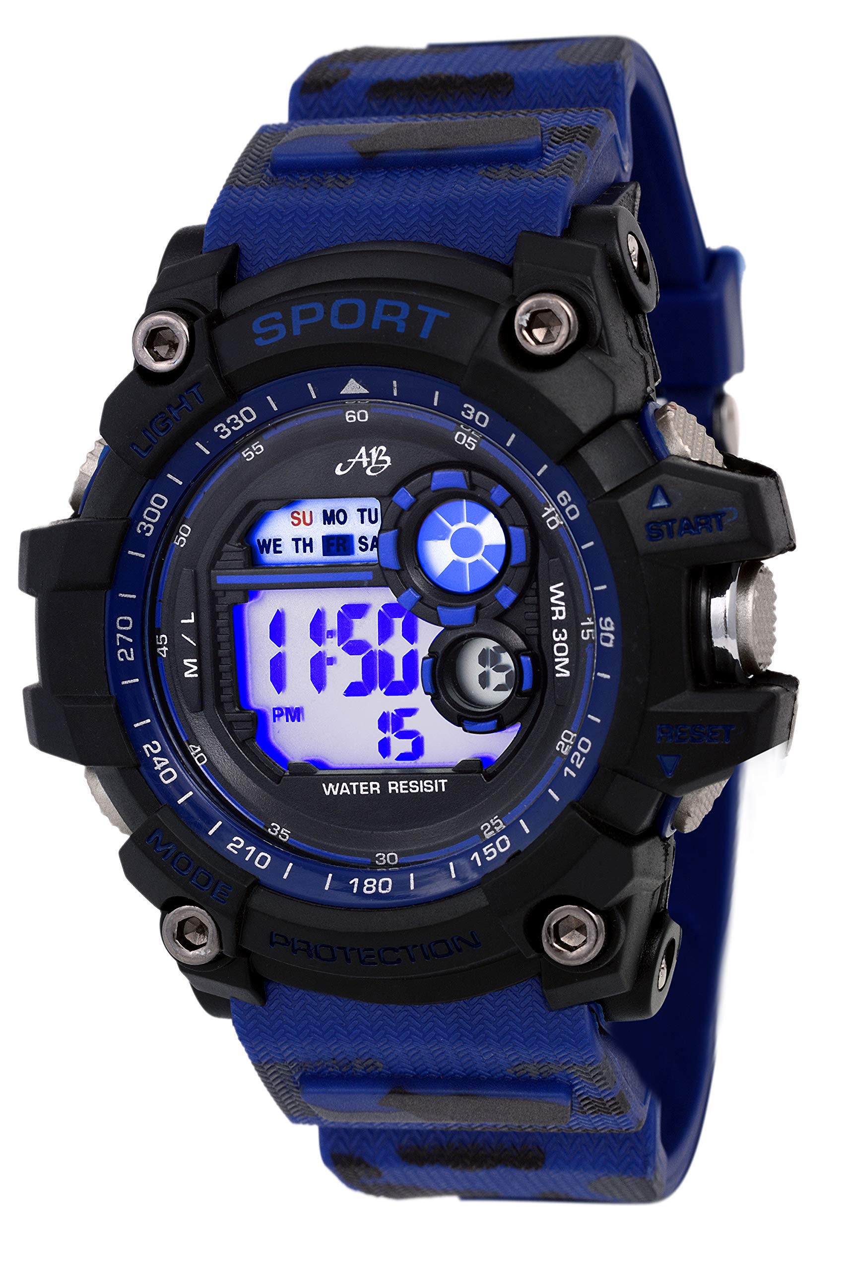 AB Collection Army Model G-Style S-001SHOCK Watch - for Mens (Blue) (B0915H29S8) Amazon Price History, Amazon Price Tracker
