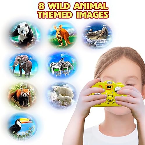 Miniatura 4 de ArtCreativity Juego de juguetes de cámara para niños con imágenes en el visor (24 piezas) recuerdos de fiesta para niños de 3 a 5 años, bolsas de