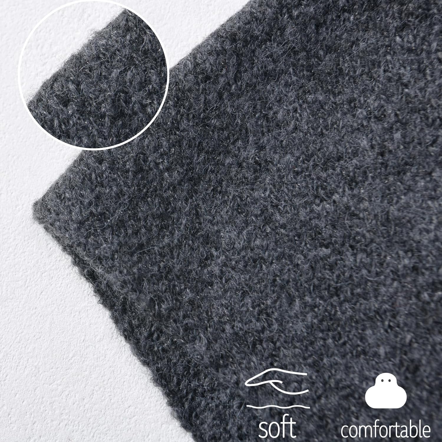 Women's Shawl Wrap Cardigan Knitted Wool Blend Pashmina Cape, Scarf & Sweater Cover-Up for winter - Image 3