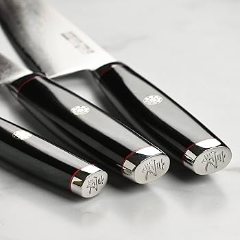 Amazon.com: Yaxell Ypsilon SG2 Knife Set, 3 Piece with Katana